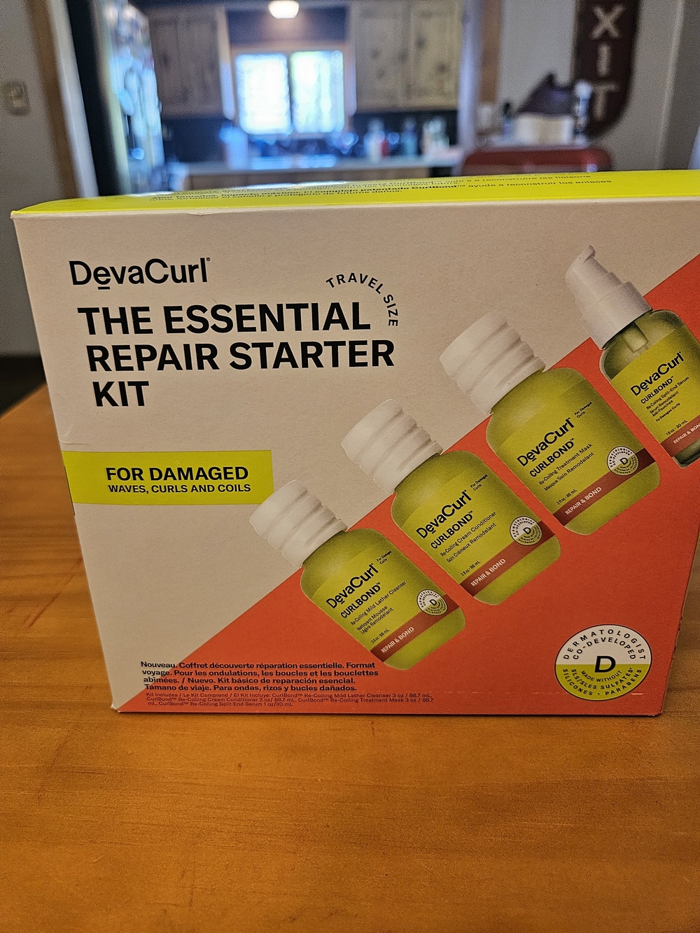 DevaCurl The Essential Repair Starter Kit - For Damaged Hair NIB